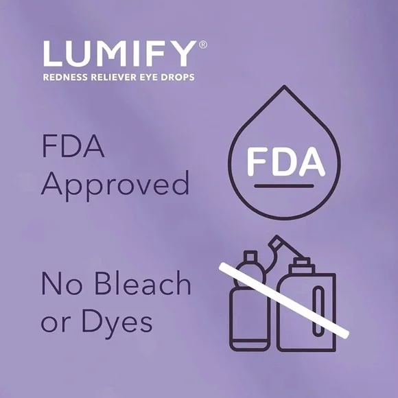 NWT Lumify Redness Reliever Eye Drops - Picture 2 of 9